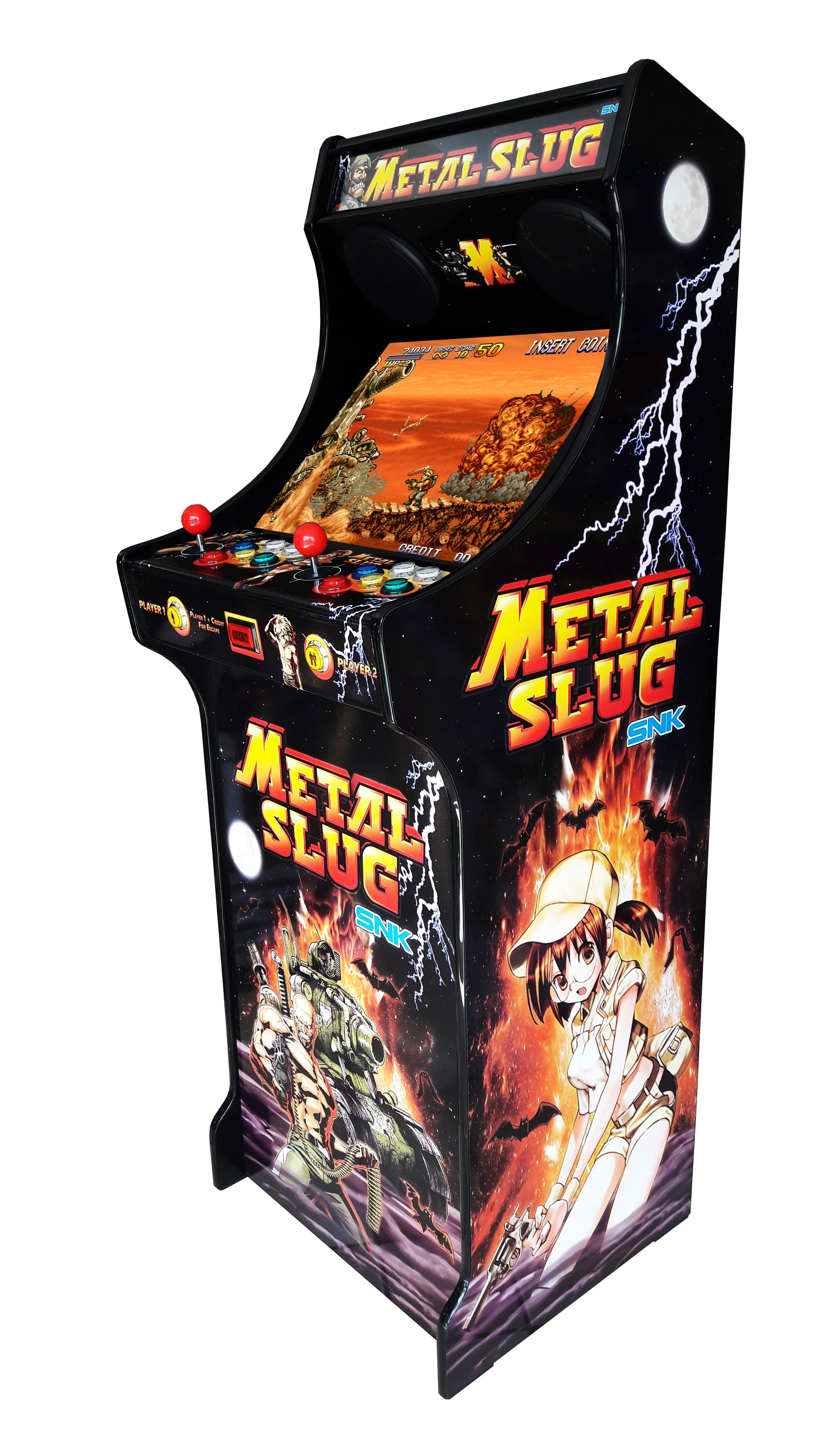 borne arcade metal slug